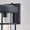 Vaxcel Crestline Aluminum 1 Light LED Dusk to Dawn Black Transitional Outdoor Wall Lantern Clear Glass T0742 - alternate 9